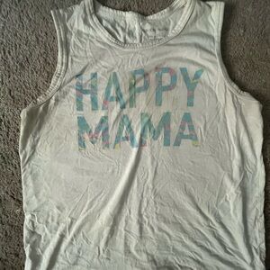 Happy mama tank top
